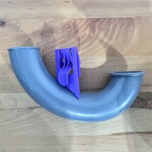 Dyson DC07 DC14-U-Bend Assembly-Cyclone- Purple-OEM-Vacuum Part-Animal